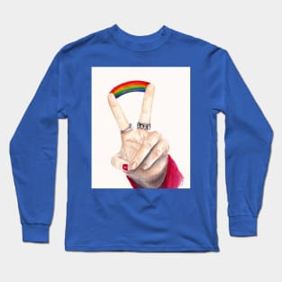 Fluent in Rainbows Long Sleeve T-Shirt